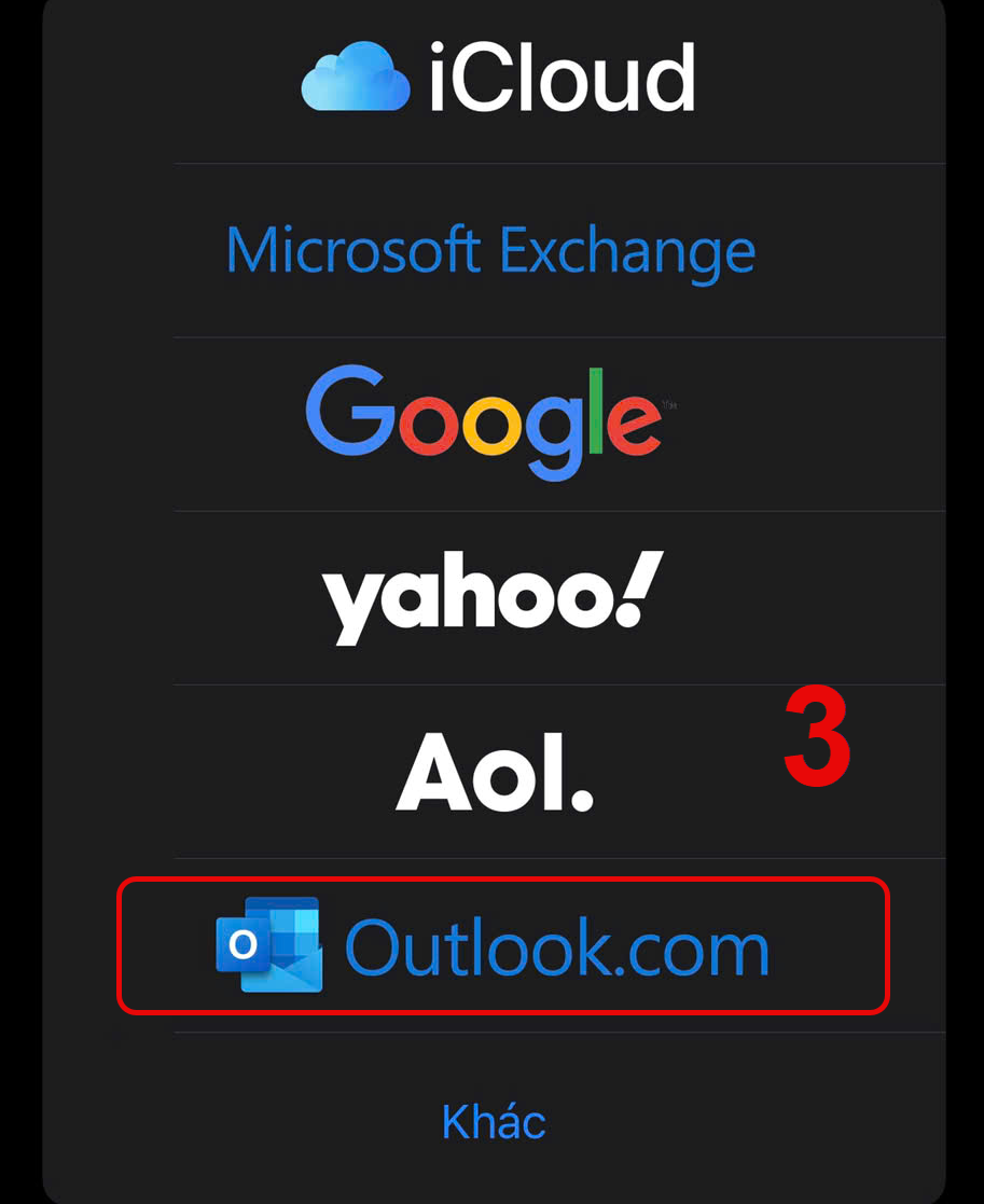 HƯỚNG DẪN CÀI ĐẶT EMAIL TRÊN ĐIỆN THOẠI IOS